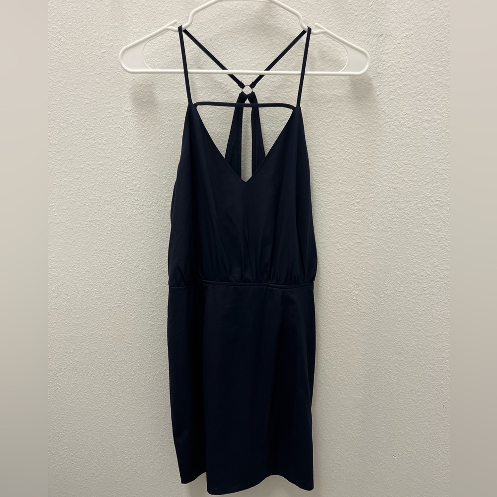 Tobi navy blue size medium strappy dress
